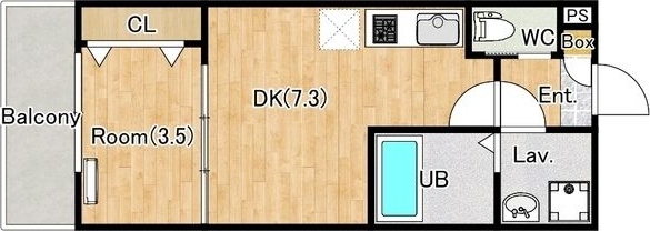 (仮称)ジーメゾン高座渋谷 303号室 間取り