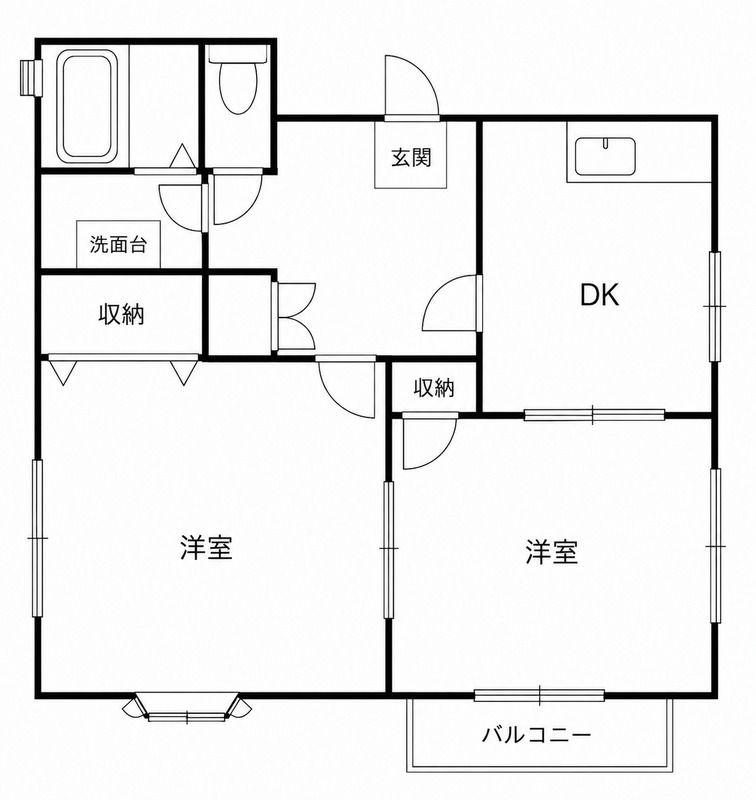 アショカニーヴィラ 101号室 間取り