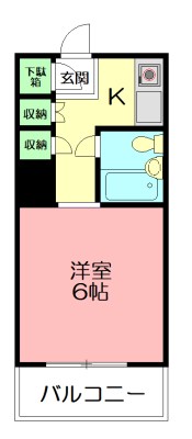 TOP桜ヶ丘第二 202号室 間取り