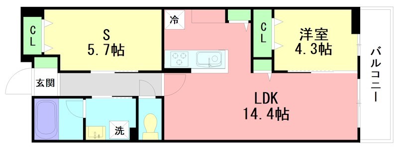 GRAND　RESIDENCE　UCHIYAMA　Ⅳ 間取り