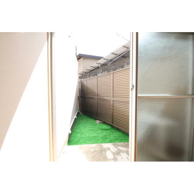 関戸テラスハウス 庭