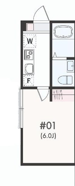 アザーレ・LUX藤沢本町 101号室 間取り