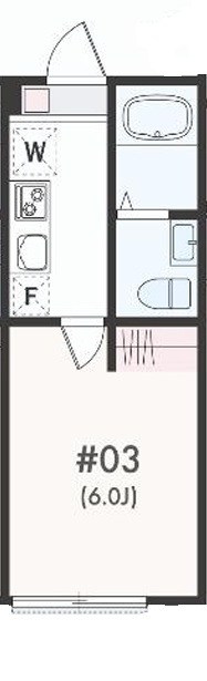 アザーレ・LUX藤沢本町 103号室 間取り