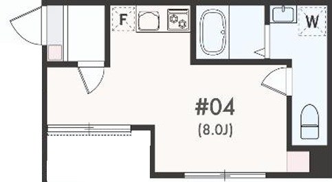 アザーレ・LUX藤沢本町 104号室 間取り