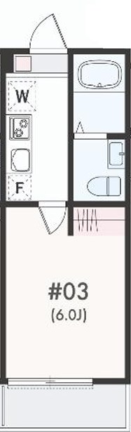 アザーレ・LUX藤沢本町 間取り図