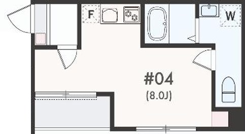 アザーレ・LUX藤沢本町 304号室 間取り