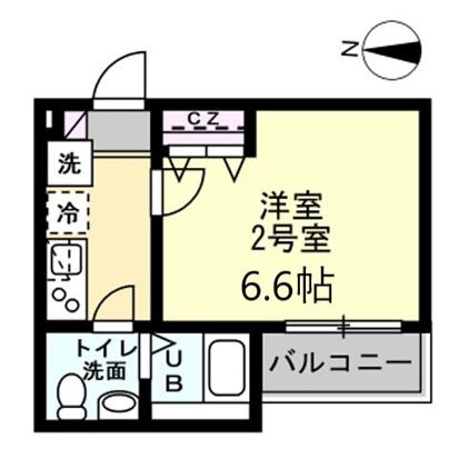 Soleild‘Or長後 102号室 間取り