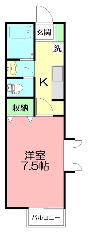 リバージュ鳶尾 間取り
