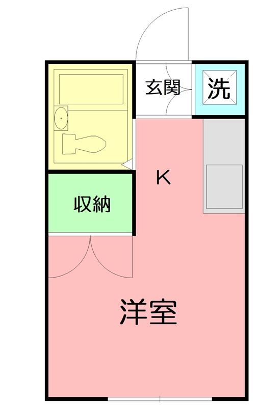 ファミリーコーポ笈川F棟 103号室 間取り