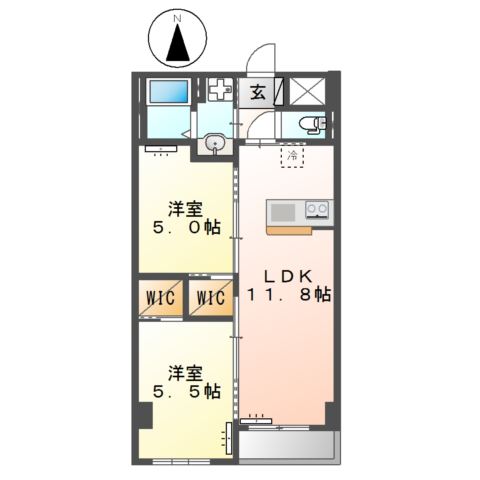 キーファ 間取り