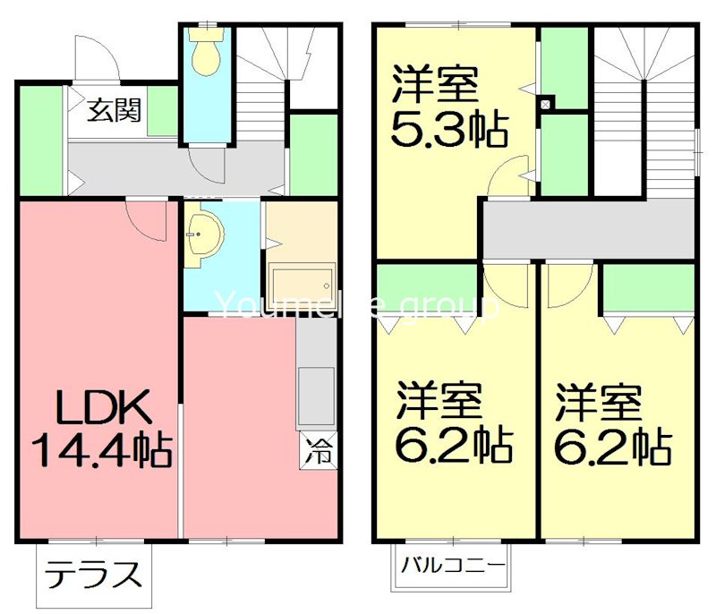 プランタンＥ 間取り
