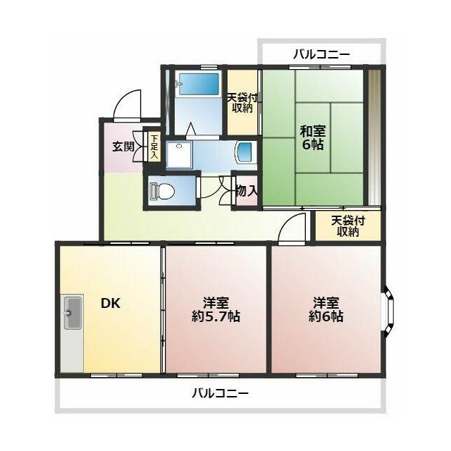 神奈川県平塚市広川323-10 間取り