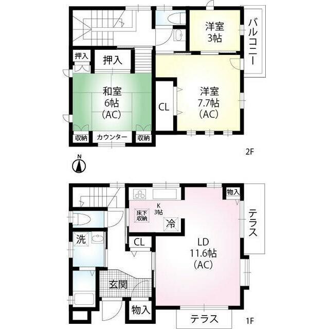 厚木戸建 間取り