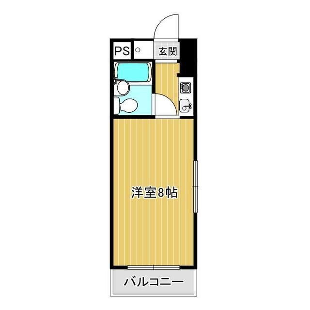 シャトレ湘南台 105号室 間取り