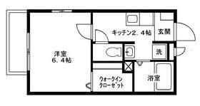 ソレジオ　ＢＸ 201号室 間取り