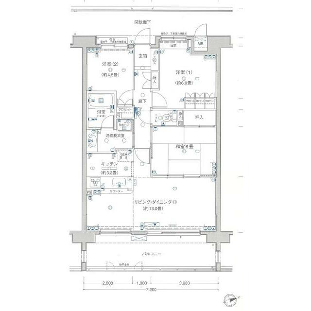 ルリエ大船 間取り