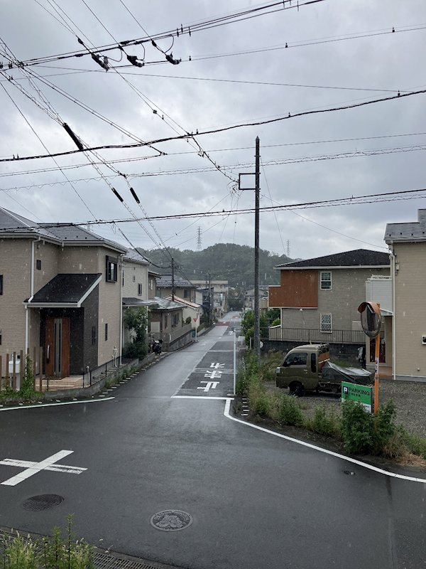 八向田アパート 眺望