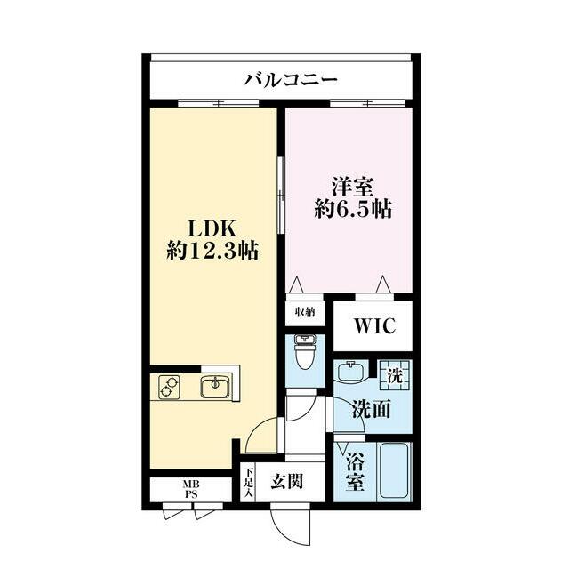 プロミネンス東戸塚 202号室 間取り