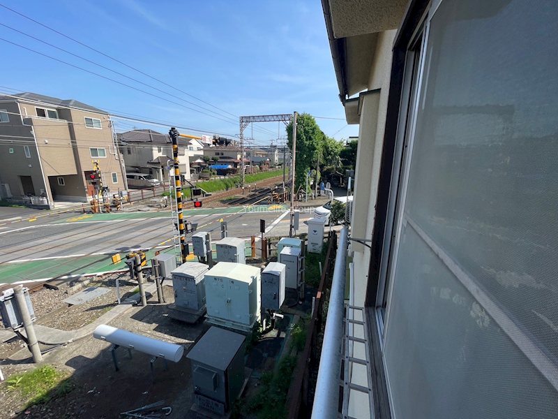 めぐみ荘 ベランダ