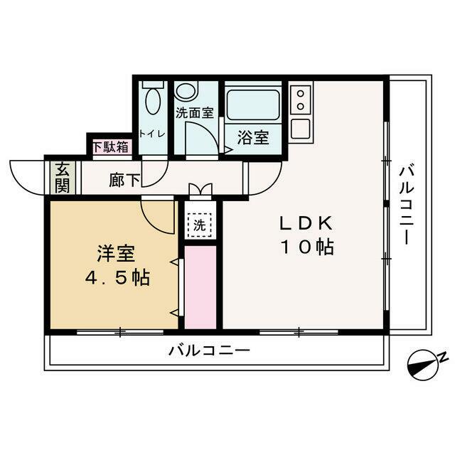 ポートハイツ 間取り