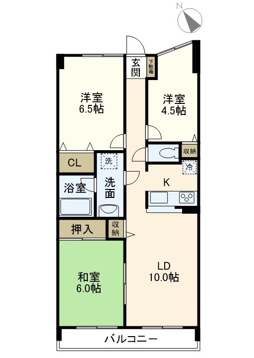 モアステージ戸塚 223号室 間取り
