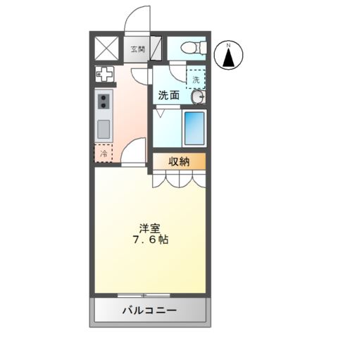 ボン・フルーレ 間取り