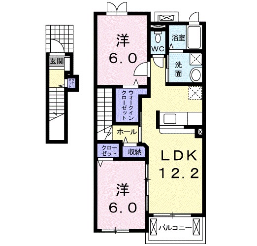 マンハイム　１番館 間取り