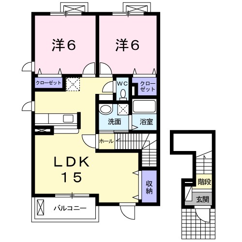 エスタシオンⅢ 間取り