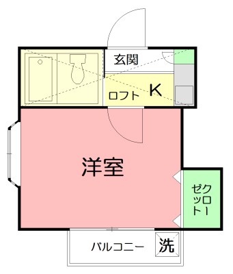 ネオパレス海老名第３ 204号室 間取り