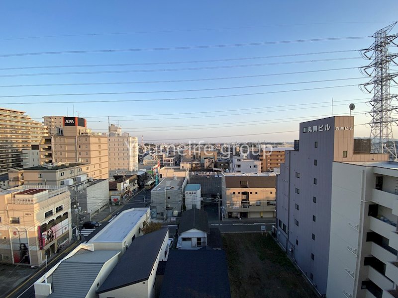 小田急伊勢原駅前マンション ベランダ