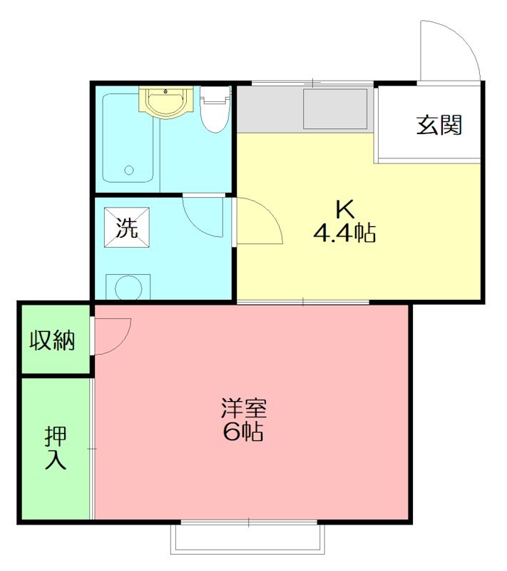 野本ハイツ 間取り