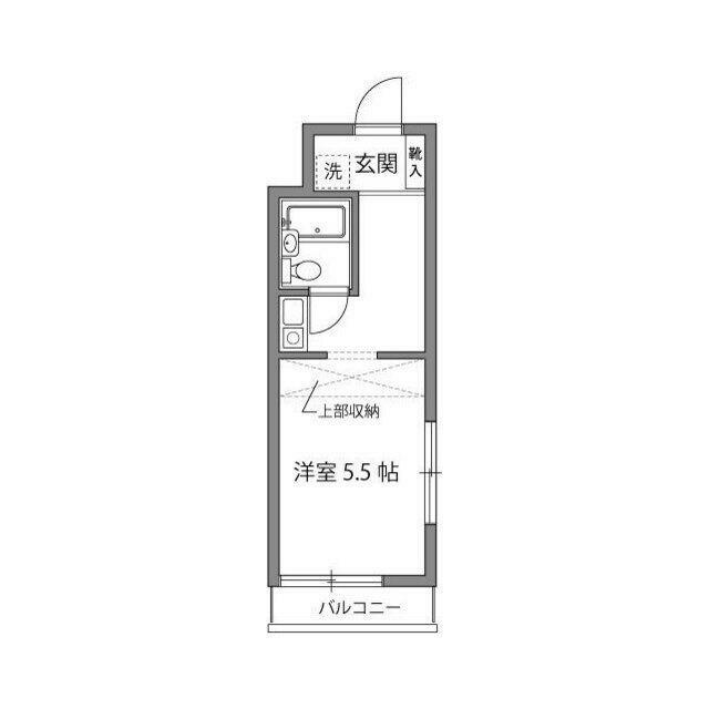ロイヤルマンション松田 207号室 間取り