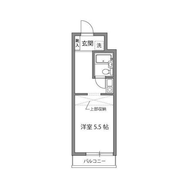 ロイヤルマンション松田 206号室 間取り