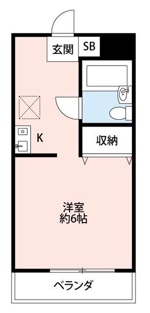 渚マンション 207号室 間取り