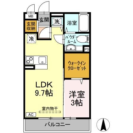 コート ロイヤル アネックス 302号室 間取り