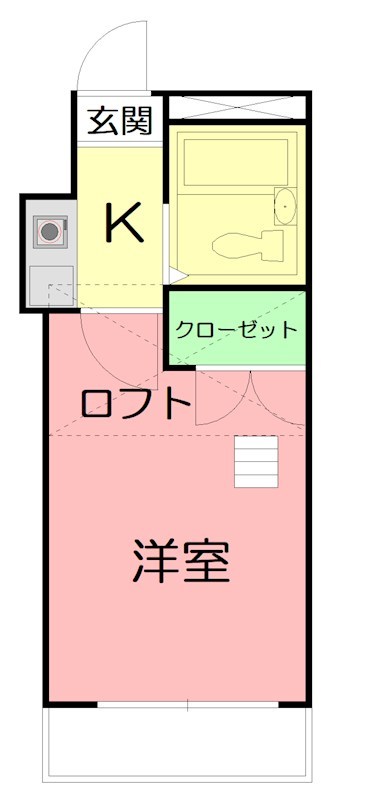 セレーノ 204号室 間取り