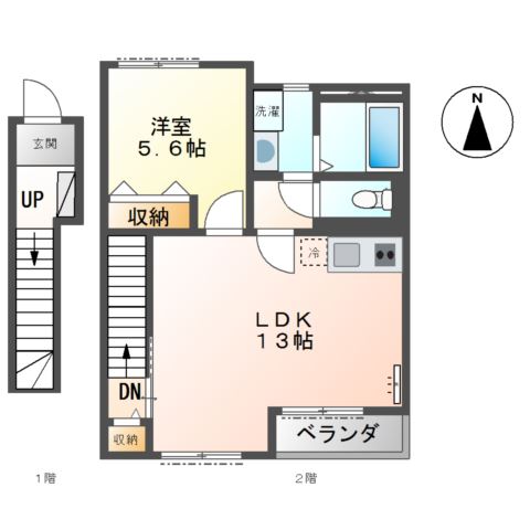 パインテール 間取り