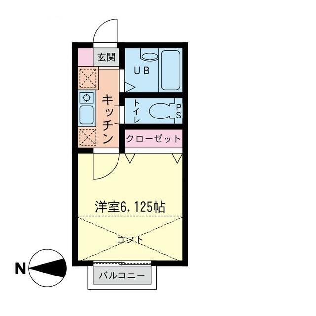 ネクスト湘南辻堂 202号室 間取り