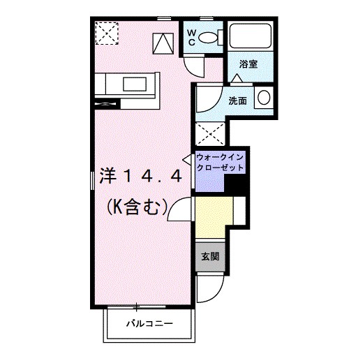 リバーサイドⅡの物件画像2