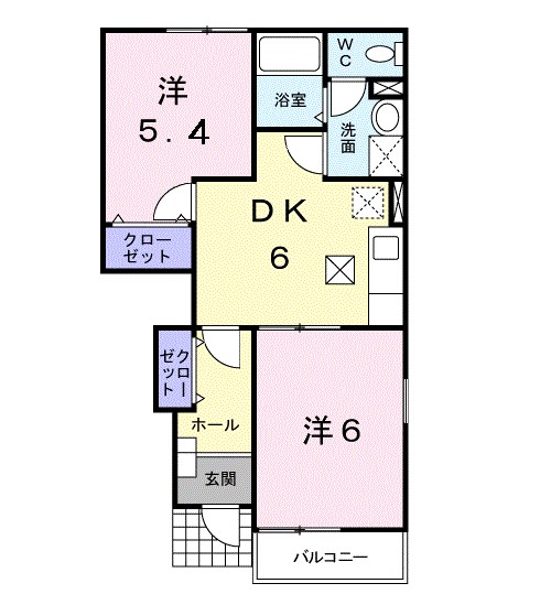 コンフォール・サト 間取り