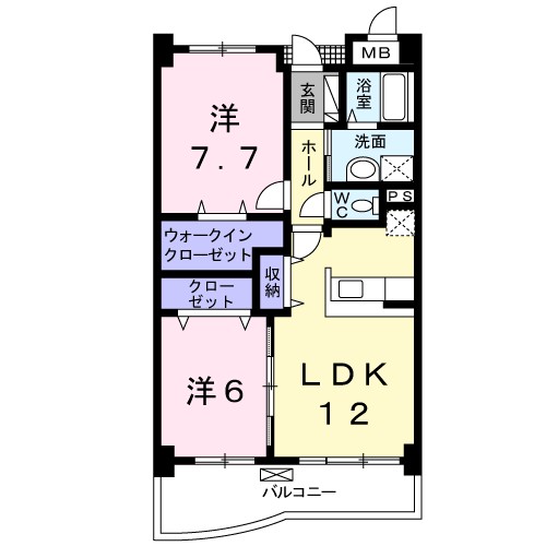 ヴィラ・クオーレ 間取り