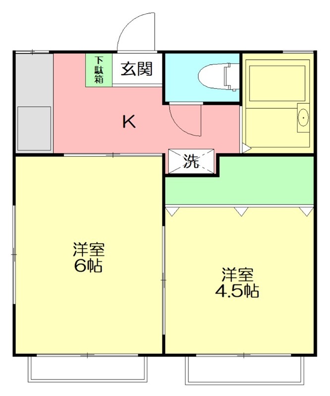 ヴィラＫ＆Ｍ 間取り