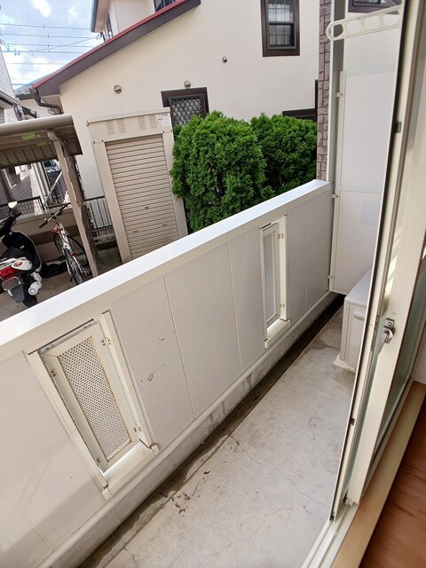 シャンドフルール ベランダ