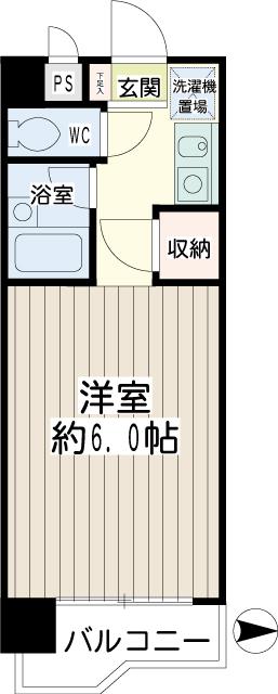 ロアールハイツ 00706号室 間取り