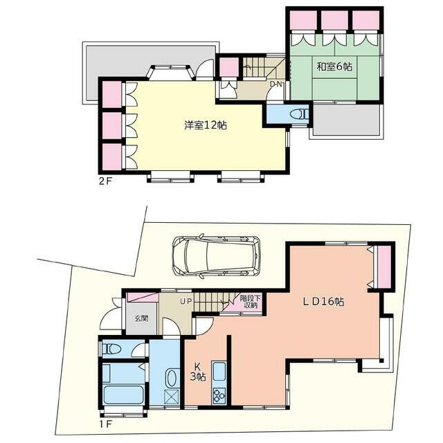 茅ヶ崎市香川1丁目戸建 間取り