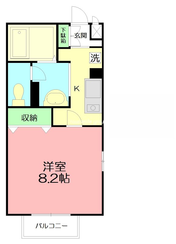 メービウス湘南台 間取り