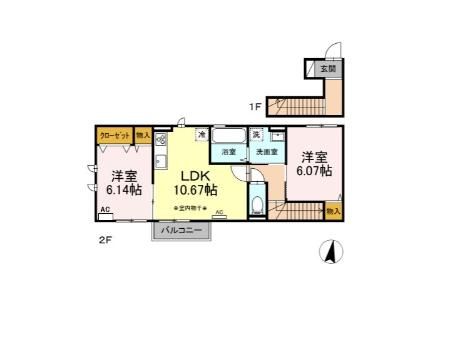 サクラミルズ 間取り