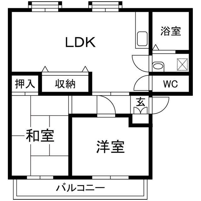 ウィンズ湘南４棟 間取り