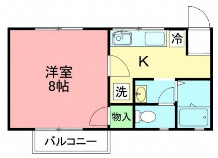 ドミトリー石橋 間取り