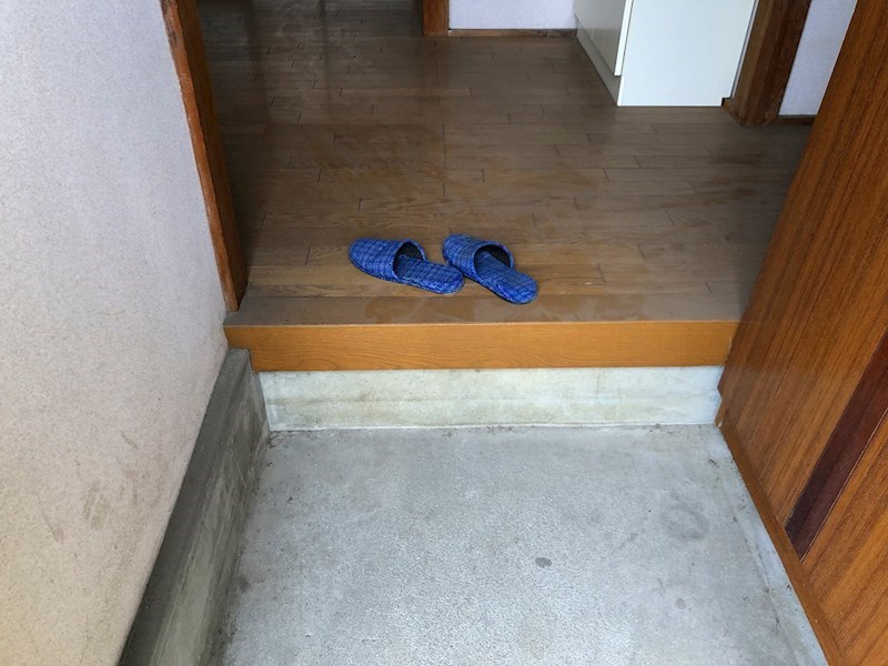鎌田コーポ 玄関